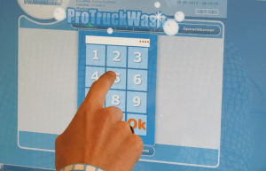 Pincode beveiliging ProTruckWash