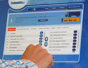 ProTruckWash Touchscreen